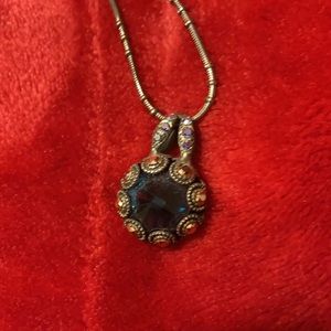 MARIANA blue jewel necklace 18”